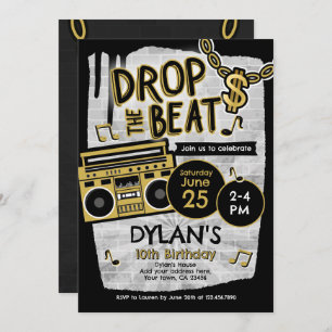 Hip Hop Birthday Kaart