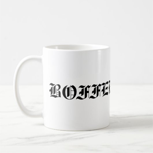 Hip-Hop "Boffee" koffie-Mok Koffiemok (Links)