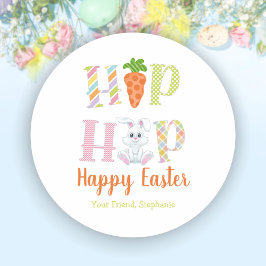 Hip Hop Bunny Pasen Zak Sticker Cadeautjes