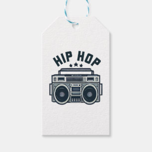 Hip hop cadeaulabel