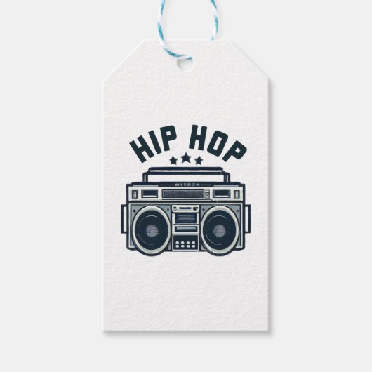 Hip hop cadeaulabel (Voorkant)