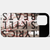 HIP HOP Case-Mate iPhone CASE (Achterkant (horizontaal))