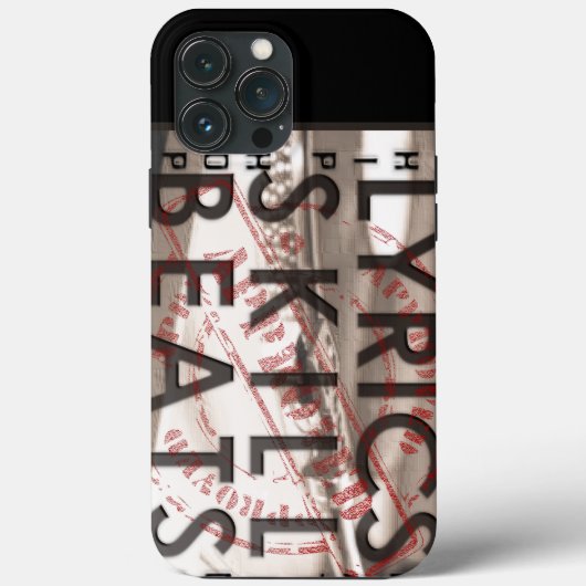 HIP HOP Case-Mate iPhone CASE (Achterkant)