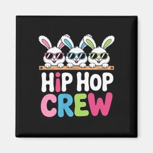 Hip Hop Crew Bunny Squad Grappige Pasen Feest Sfee Magneet