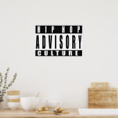 HIP HOP-cultuur Poster (Keuken)