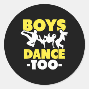 Hip Hop Dance Breakdance Dancing Boys Dance To Hi Ronde Sticker