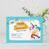 Hip Hop Dance Feestje Kaart (Staand voorkant)