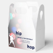 Hip Hop Dance Party 12th Birthday Bedankdoosjes (Geopend)