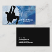 Hip hop Dancer Grunge Chorégraphe Carte de visite (Devant / Derrière)
