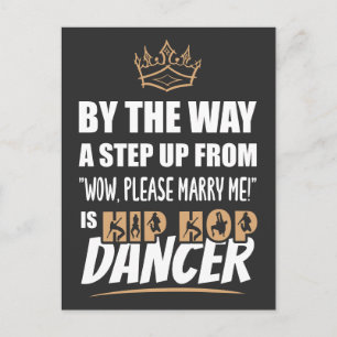 Hip Hop Dancer is de Ultimate in Appeal. Leuk cade Briefkaart
