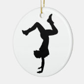 Hip Hop Dancer Personalized Ornament (Links)