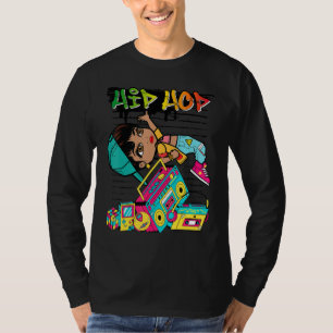 Hip Hop Dancing Break Dance Spring Street P T-shirt