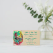 Hip Hop-dansdansstudio Visitekaartje (Staand voorkant)