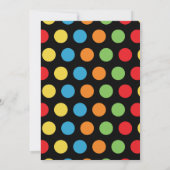 Hip hop Danse Anniversaire Fête Invitation Garçon (Dos)