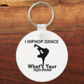 Hip Hop dansende design Sleutelhanger (Voorkant)