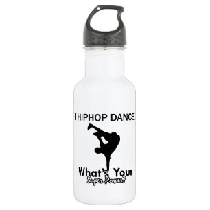 Hip Hop dansende design Waterfles