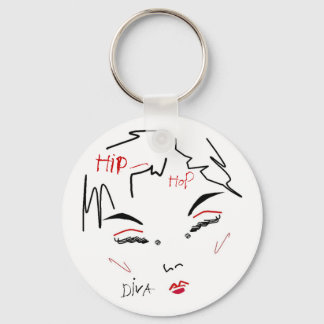 Hip-Hop Diva Sleutelhanger