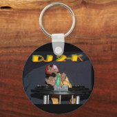 Hip Hop DJ 2-K Sleutelhanger (Voorkant)
