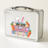 Hip-Hop Easter Bunny Mixtape – Retro Cassette (Achterkant)