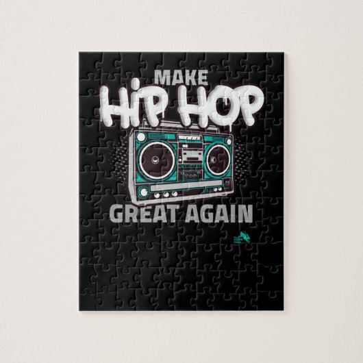 Hip Hop Gift | Maak Hip Hop weer geweldig Legpuzzel (Verticaal)