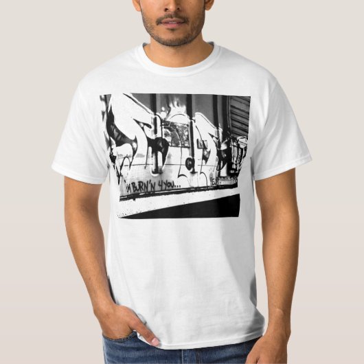 Hip Hop Graffiti Art T-shirt (Voorkant)