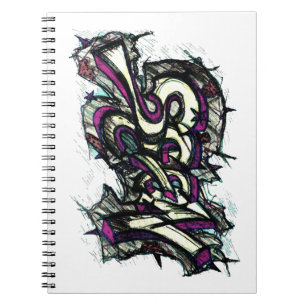 Hip Hop Graffiti Letters Notitieboek