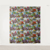 Hip Hop Graffiti tapisserieën Wandkleed (Voorkant)