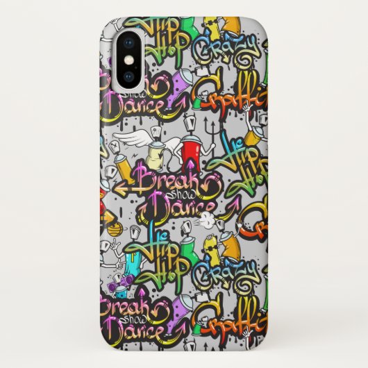 Hip Hop Graffiti-telefoongevallen Case-Mate iPhone Case (Achterkant)