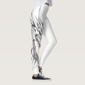 Hip Hop Grafische Leggings - Draak (Rechts)