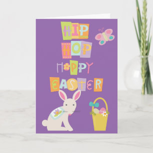 Hip Hop Happy Pasen Feestdagen Kaart