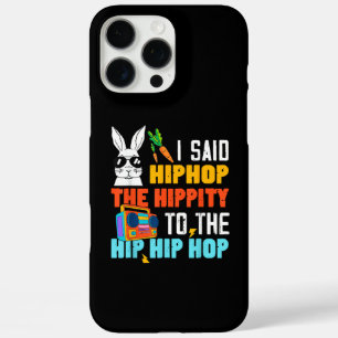Hip Hop Hippity Grappige Paashaas Jongens Meisjes iPhone 16 Pro Max Hoesje