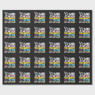 Hip Hop Hippity Paashaas Cadeaupapier