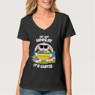Hip Hop Hoera Paashaas Eierjacht Gelukkig Voorjaar T-shirt