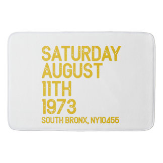 Hip Hop is geboren zaterdag, aug 11, 1973, 50 jaar Badmat
