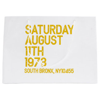 Hip Hop is geboren zaterdag, aug 11, 1973, 50 jaar Groot Cadeauzakje