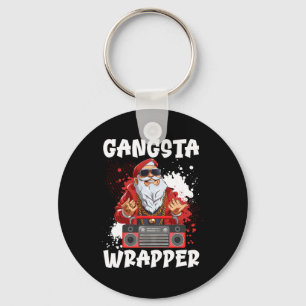 Hip Hop Kerstman Gangster Kerst Gangsta Wrap Sleutelhanger