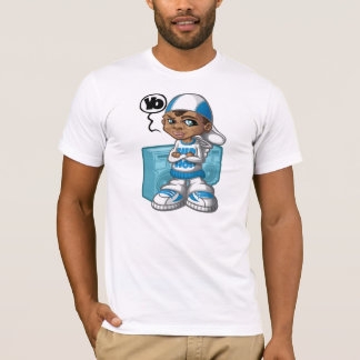 Hip-hop kid and boom-box t-shirt