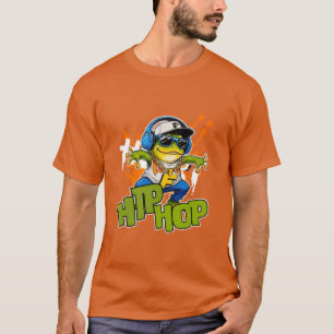 Hip Hop Kikker Froggy meisje T-shirt