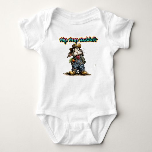 Hip Hop Konijn Romper (Voorkant)