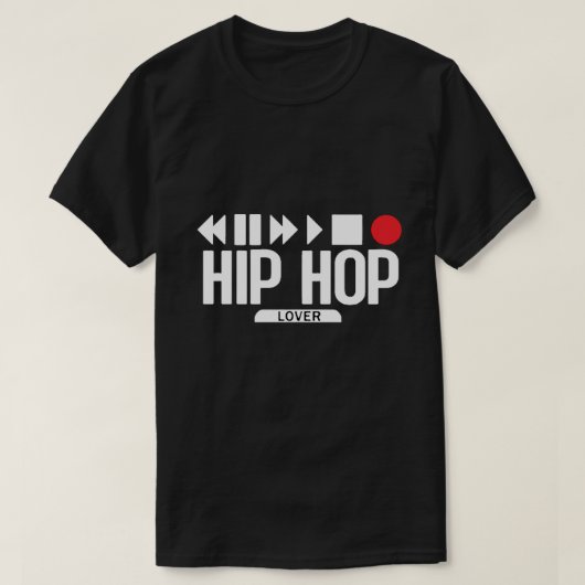 Hip hop Lover T-Shirt (Design devant)