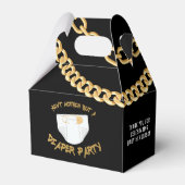 Hip Hop Luier Party Dank je Bedankdoosjes (Voorkant Zijde)