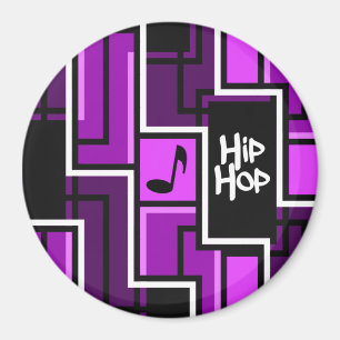 Hip Hop magnet, groot Magneet