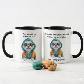 Hip-Hop Maltees – Grappig Cadeau voor een Hond Moe Mok