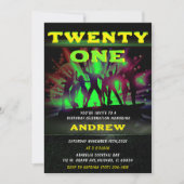 Hip hop Modèle Invitation d'anniversaire (Devant)