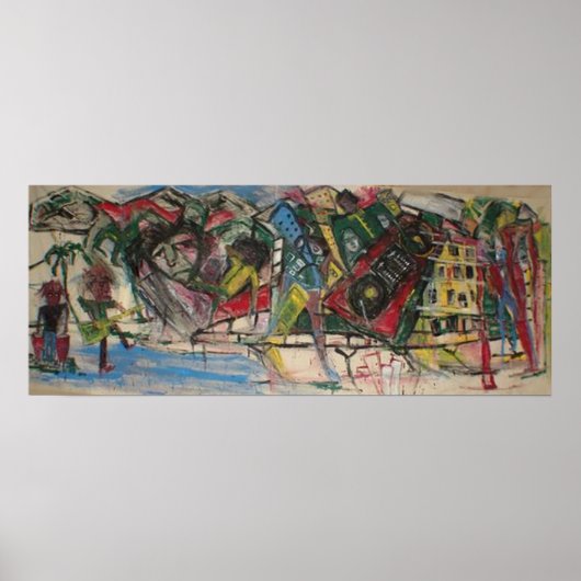 HIP HOP MURAL POSTER (Voorkant)