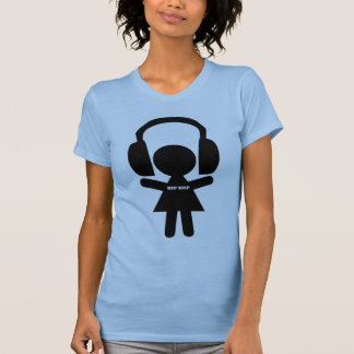 Hip Hop Music, Headphones, Hip-Hop Love T-shirt