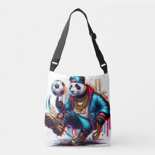 Hip Hop Panda Voetbal Zomer Sporten Crossbody Tas