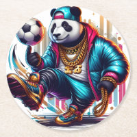 Hip Hop Panda Voetbal Zomer Sporten