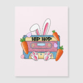 Hip-Hop Pasen Konijn Mixtape – Retro Cassette (Voorkant)