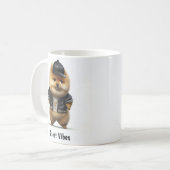 Hip hop Pomeranian Thug Café Mug (Devant gauche)